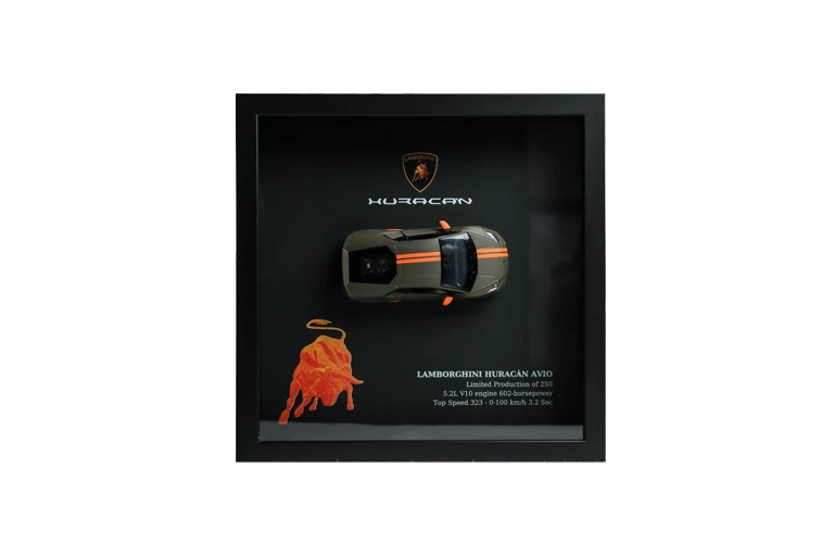 Frame Huracan Avio Green